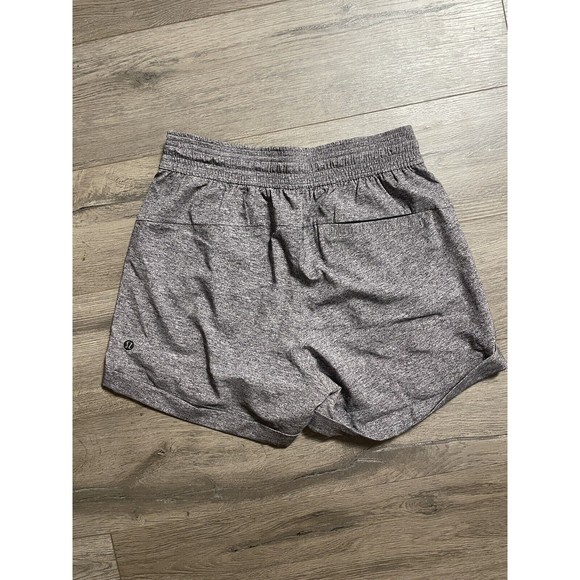 Lululemon Spring Break Away Short *4-way Stretch 3" Heather Lux Multi Black Size - Picture 4 of 5